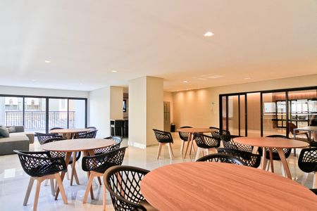 Apartamento à venda com 25m², 1 quarto e sem vagaÁrea comum - Salão de festas