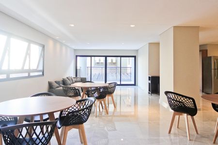 Apartamento à venda com 25m², 1 quarto e sem vagaÁrea comum - Salão de festas