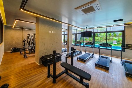 Apartamento à venda com 39m², 1 quarto e 1 vagaAcademia