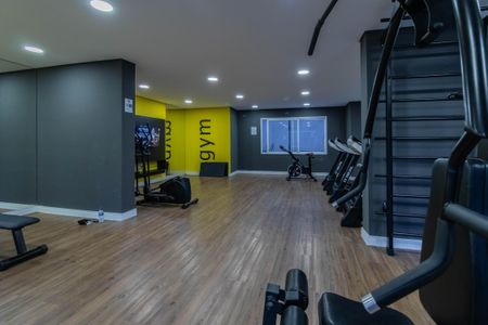Apartamento à venda com 35m², 2 quartos e 1 vaga Apartamento à venda com 35m², 2 quartos e 1 vagaÁrea comum - Academia