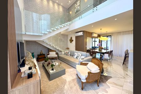 Casa de condomínio à venda com 249m², 3 quartos e sem vagaSala