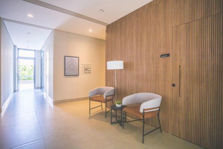 Apartamento à venda com 29m², 1 quarto e sem vagaHall social