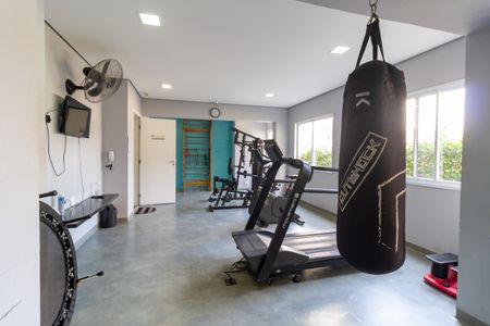 Apartamento à venda com 32m², 1 quarto e 1 vaga Apartamento à venda com 32m², 1 quarto e 1 vagaÁrea Comum - Academia