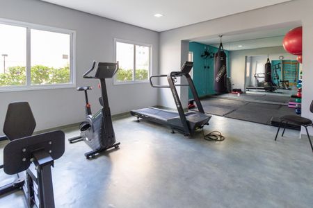 Apartamento à venda com 32m², 1 quarto e 1 vaga Apartamento à venda com 32m², 1 quarto e 1 vagaÁrea Comum - Academia
