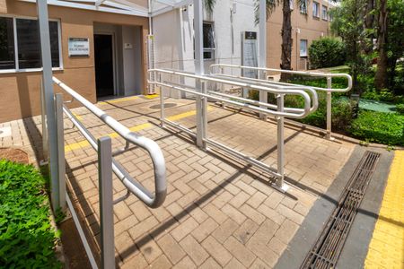 Apartamento à venda com 32m², 1 quarto e 1 vaga Apartamento à venda com 32m², 1 quarto e 1 vagaÁrea comum - Rampa de Acesso