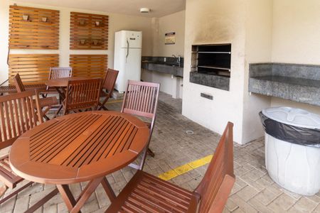 Apartamento à venda com 32m², 1 quarto e 1 vaga Apartamento à venda com 32m², 1 quarto e 1 vagaÁrea comum - Churrasqueira