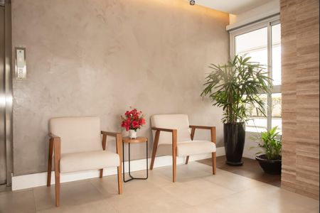 Apartamento à venda com 91m², 3 quartos e 2 vagasHall social