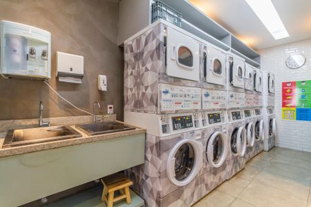 Studio à venda com 40m², 1 quarto e 1 vagaÁrea comum - Lavanderia