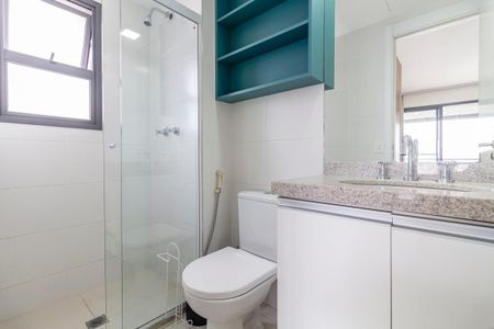 Studio à venda com 40m², 1 quarto e 1 vaga Studio à venda com 40m², 1 quarto e 1 vagaBanheiro
