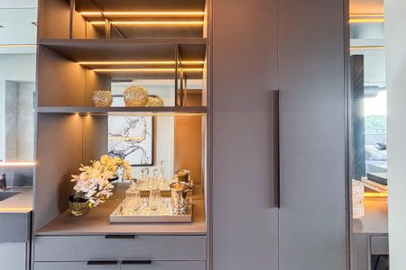 Apartamento para alugar com 94m², 1 quarto e 1 vaga Apartamento para alugar com 94m², 1 quarto e 1 vagaBanheiro da Suíte