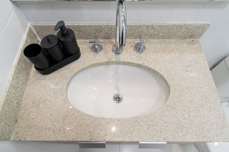 Apartamento para alugar com 29m², 1 quarto e sem vagaBanheiro da Suíte