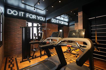 Apartamento para alugar com 132m², 2 quartos e 2 vagasÁrea comum - Academia