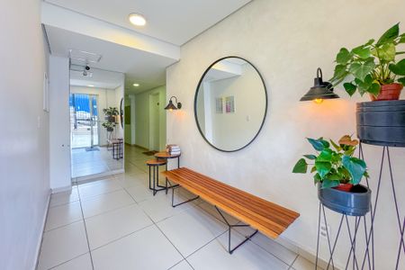 Studio à venda com 38m², 1 quarto e sem vaga Studio à venda com 38m², 1 quarto e sem vagaHall social