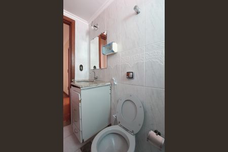 Apartamento à venda com 65m², 2 quartos e 2 vagasBanheiro Social