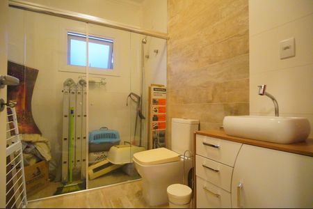 Casa de condomínio à venda com 100m², 3 quartos e 2 vagasBanheiro 1