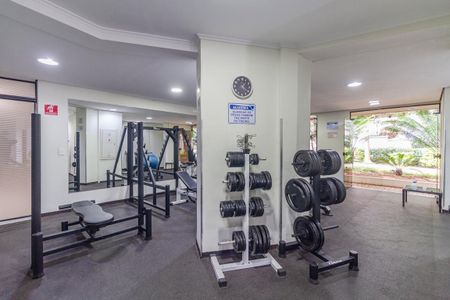 Apartamento à venda com 45m², 1 quarto e 1 vaga Apartamento à venda com 45m², 1 quarto e 1 vagaÁrea comum - Academia