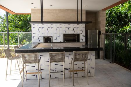 Studio para alugar com 26m², 1 quarto e sem vaga Studio para alugar com 26m², 1 quarto e sem vagaChurrasqueira
