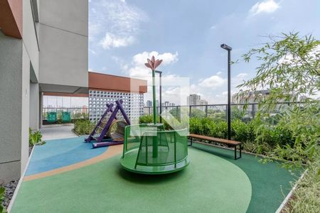 Studio para alugar com 26m², 1 quarto e sem vaga Studio para alugar com 26m², 1 quarto e sem vagaÁrea comum - Playground