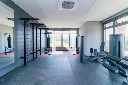 Studio para alugar com 26m², 1 quarto e sem vaga Studio para alugar com 26m², 1 quarto e sem vagaÁrea comum - Academia