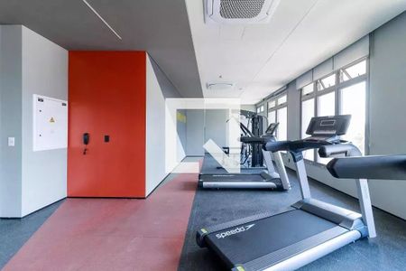 Studio para alugar com 26m², 1 quarto e sem vaga Studio para alugar com 26m², 1 quarto e sem vagaÁrea comum - Academia