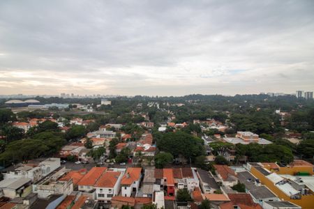 Studio para alugar com 26m², 1 quarto e sem vaga Studio para alugar com 26m², 1 quarto e sem vagaVaranda da Sala Vista