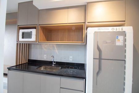 Studio para alugar com 26m², 1 quarto e sem vaga Studio para alugar com 26m², 1 quarto e sem vagaCozinha