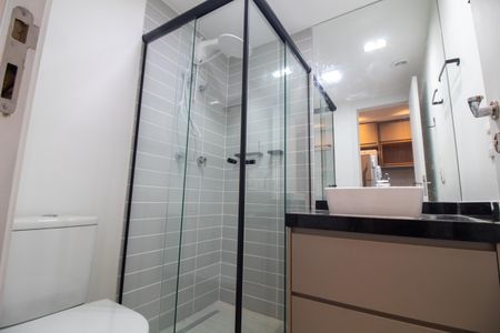 Studio para alugar com 26m², 1 quarto e sem vaga Studio para alugar com 26m², 1 quarto e sem vagaBanheiro