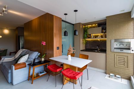 Apartamento à venda com 74m², 2 quartos e 2 vagas Apartamento à venda com 74m², 2 quartos e 2 vagasVaranda Gourmet