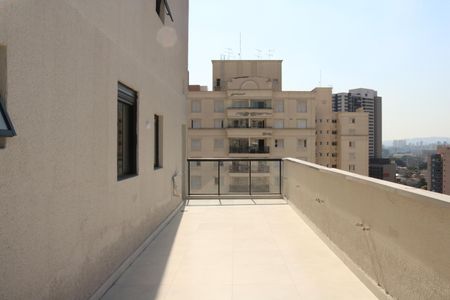 Varanda do Studio de kitnet/studio para alugar com 1 quarto, 33m² em Pompeia, São Paulo