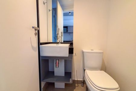 Studio à venda com 23m², 1 quarto e sem vaga Studio à venda com 23m², 1 quarto e sem vagaBanheiro