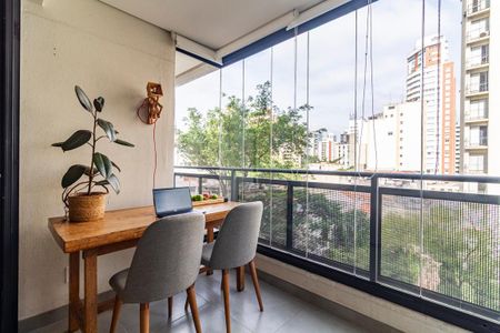 Apartamento à venda com 33m², 1 quarto e 1 vagaVaranda