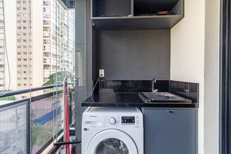 Apartamento à venda com 33m², 1 quarto e 1 vagaVaranda