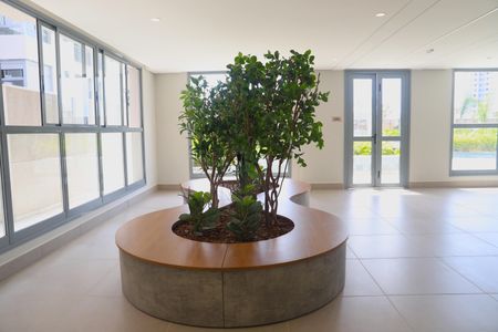 Apartamento à venda com 34m², 1 quarto e sem vagaHall social