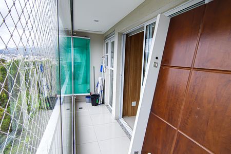 Varanda da Sala de apartamento à venda com 3 quartos, 150m² em Taquara, Rio de Janeiro