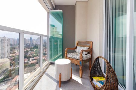 Apartamento à venda com 55m², 1 quarto e 1 vaga Apartamento à venda com 55m², 1 quarto e 1 vaga Varanda da Sala