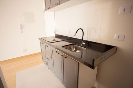 Studio para alugar com 24m², 1 quarto e sem vaga Studio para alugar com 24m², 1 quarto e sem vagaCozinha e Área de serviço