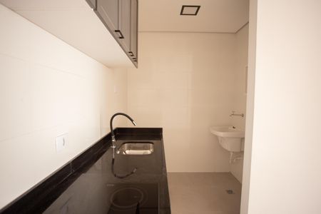 Studio para alugar com 24m², 1 quarto e sem vaga Studio para alugar com 24m², 1 quarto e sem vagaCozinha e Área de Serviço