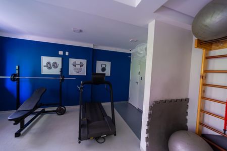 Apartamento à venda com 34m², 1 quarto e sem vaga Apartamento à venda com 34m², 1 quarto e sem vagaAcademia