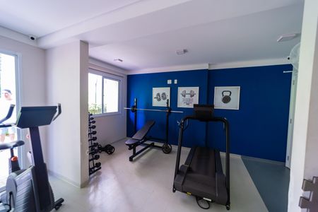 Apartamento à venda com 34m², 1 quarto e sem vaga Apartamento à venda com 34m², 1 quarto e sem vagaAcademia