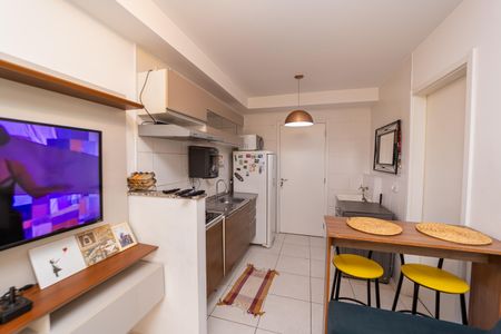 Apartamento à venda com 34m², 1 quarto e sem vaga Apartamento à venda com 34m², 1 quarto e sem vagaSala/Cozinha e Área de Serviço