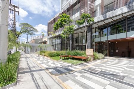 Studio para alugar com 20m², 1 quarto e sem vaga Studio para alugar com 20m², 1 quarto e sem vagaFachada