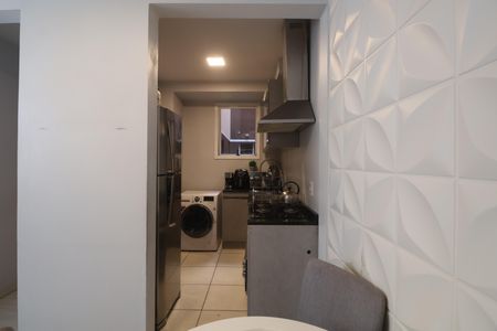 Apartamento à venda com 47m², 2 quartos e 1 vagaCozinha e Área de Serviço