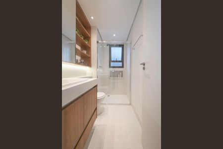 Apartamento à venda com 139m², 3 quartos e 2 vagas Apartamento à venda com 139m², 3 quartos e 2 vagasBanheiro da Suíte 1