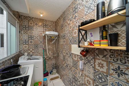 Apartamento à venda com 47m², 2 quartos e 1 vagaCozinha e Área de Serviço