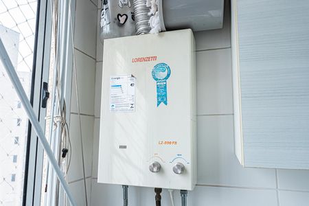 Apartamento à venda com 44m², 2 quartos e 1 vagaCozinha e Área de Serviço