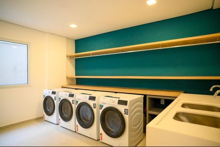 Apartamento para alugar com 40m², 2 quartos e sem vaga Apartamento para alugar com 40m², 2 quartos e sem vagaÁrea comum - Lavanderia
