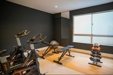 Apartamento para alugar com 40m², 2 quartos e sem vaga Apartamento para alugar com 40m², 2 quartos e sem vagaÁrea comum - Academia