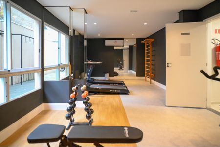 Apartamento para alugar com 40m², 2 quartos e sem vaga Apartamento para alugar com 40m², 2 quartos e sem vagaÁrea comum - Academia