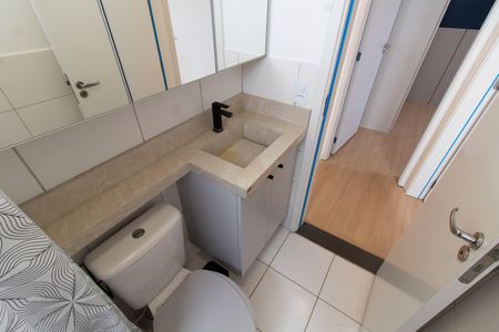Apartamento à venda com 46m², 2 quartos e 1 vaga Apartamento à venda com 46m², 2 quartos e 1 vagaBanheiro