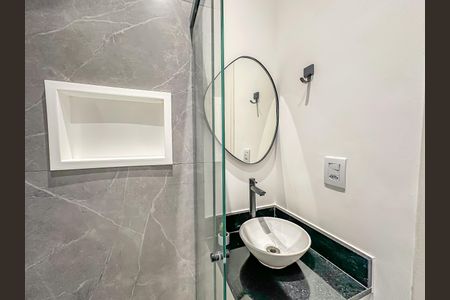 Studio à venda com 24m², 1 quarto e sem vaga Studio à venda com 24m², 1 quarto e sem vagaBanheiro